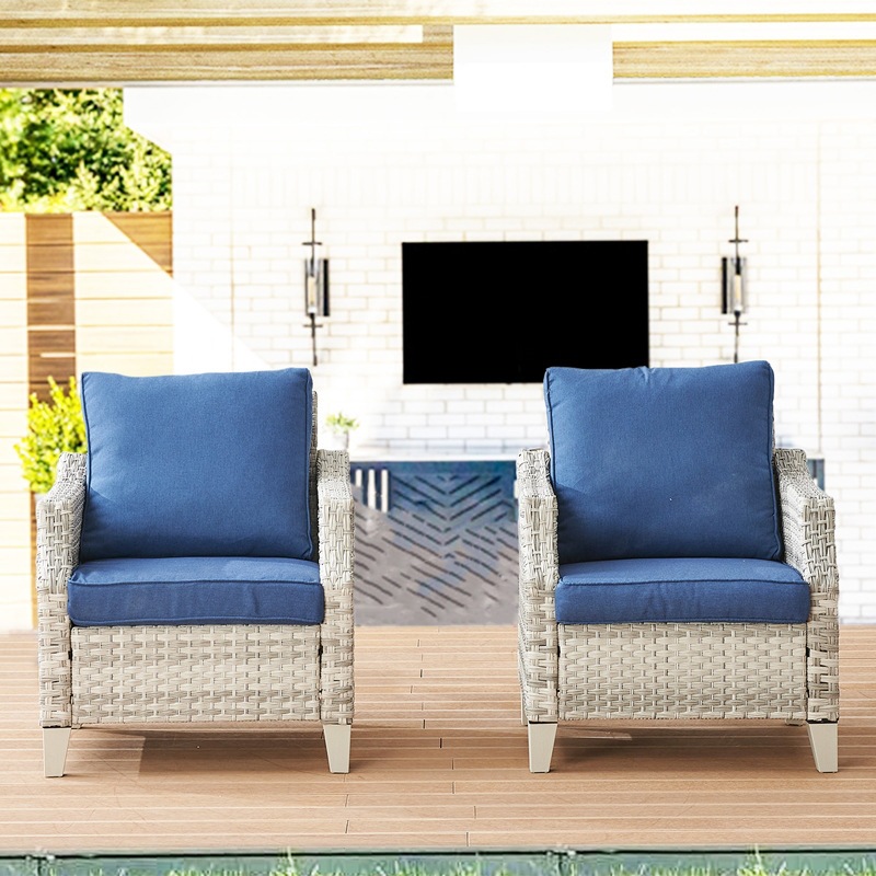 Modern PE Rattan Outdoor Sofa  - Outdoor Furniture Quick Dry 评论和价格