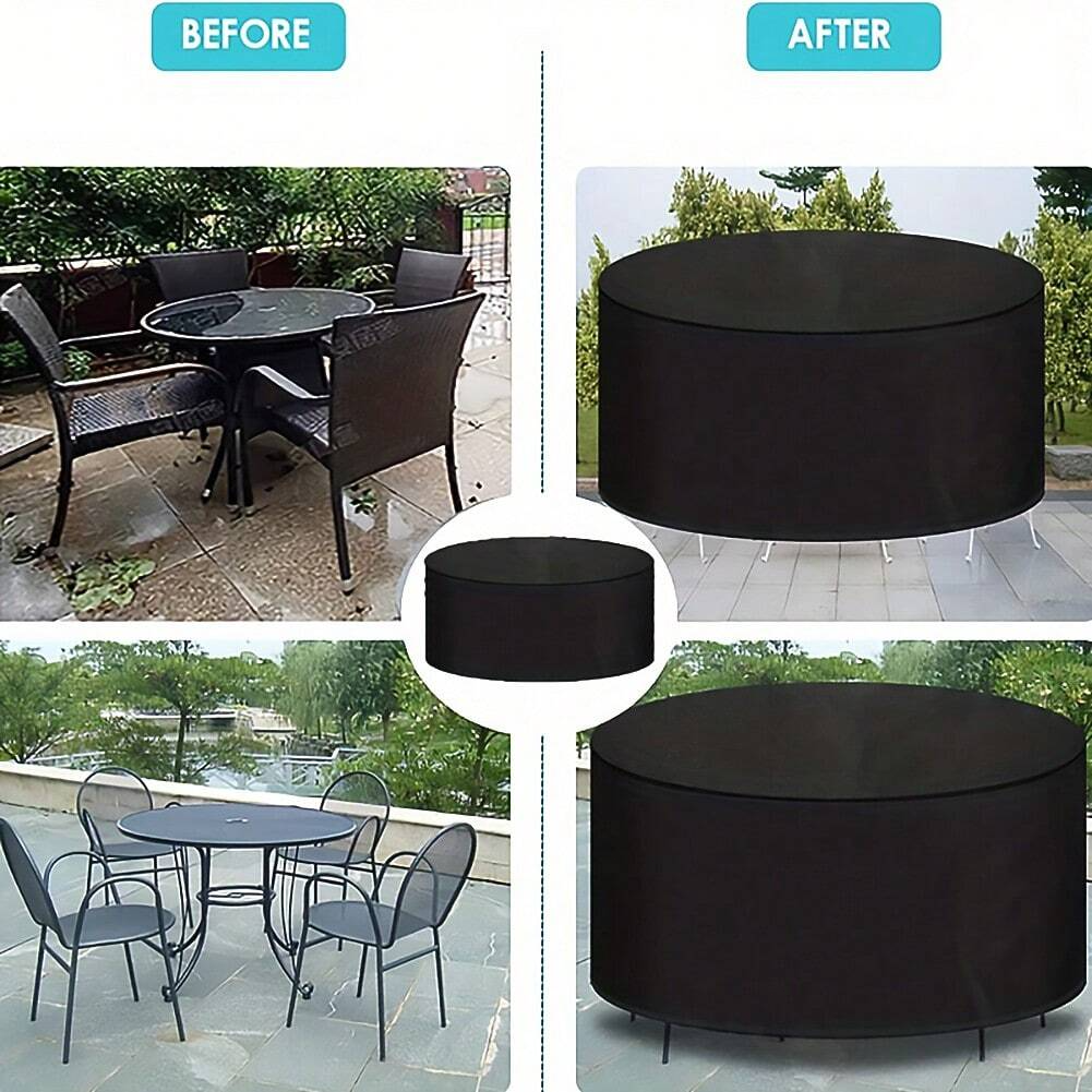 Waterproof Round Patio Furnitu - Outdoor Furniture Table 评论和价格