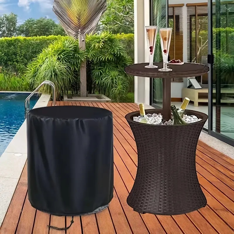 Outdoor Woven Table Cover，Pati - Outdoor Furniture Patio 评论和价格