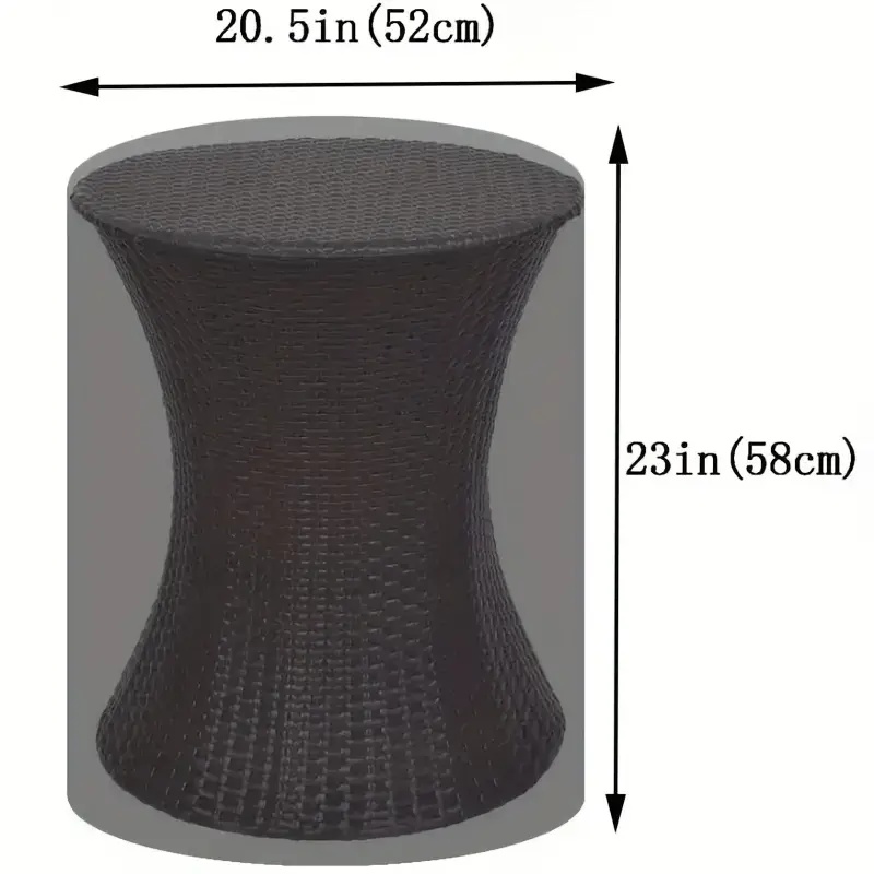 Outdoor Woven Table Cover，Pati - Outdoor Furniture Patio 评论和价格