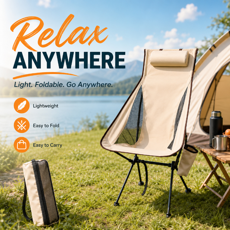Westtune Portable Folding Camp - Outdoor Furniture Aluminium 评论和价格