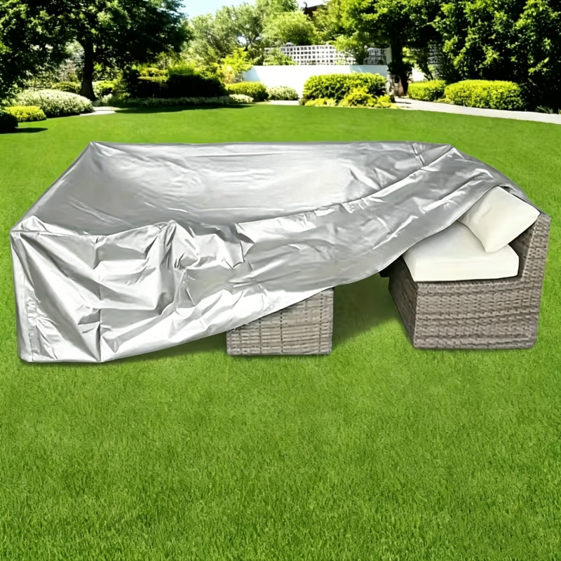 Silver Oxford Fabric Protectiv - Outdoor Furniture Table 评论和价格